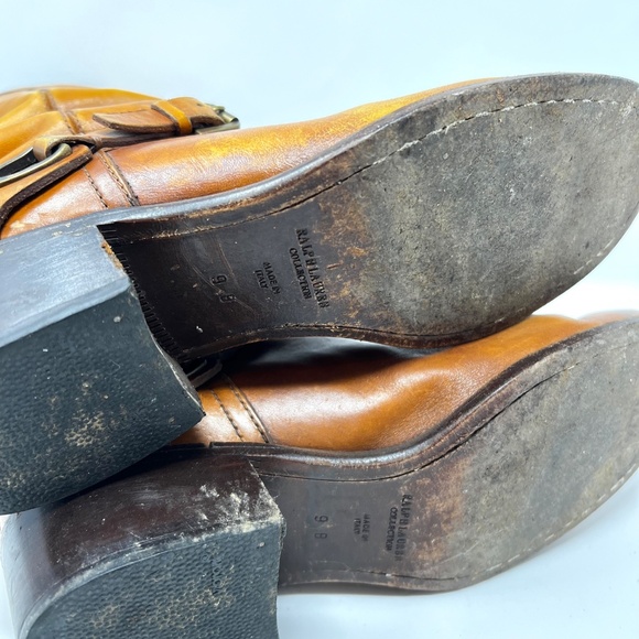 Ralph Lauren Collection Leather Riding Boot - Picture 3 of 3